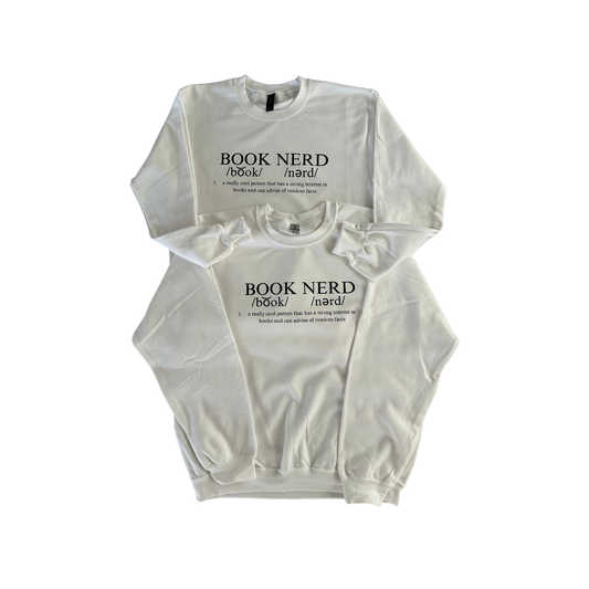 Book Nerd Sweatshirt